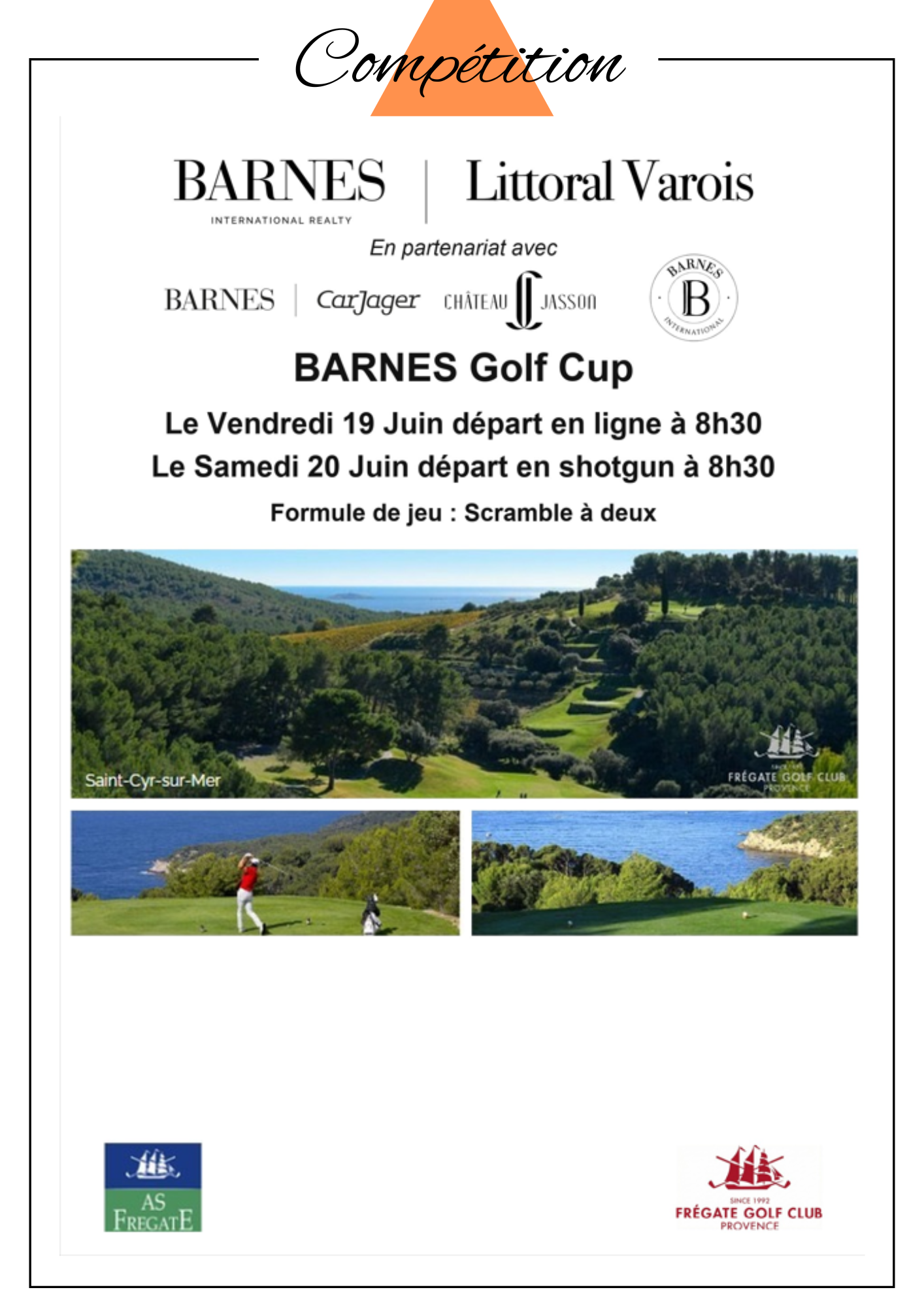 Compétition Barnes Golf Cup