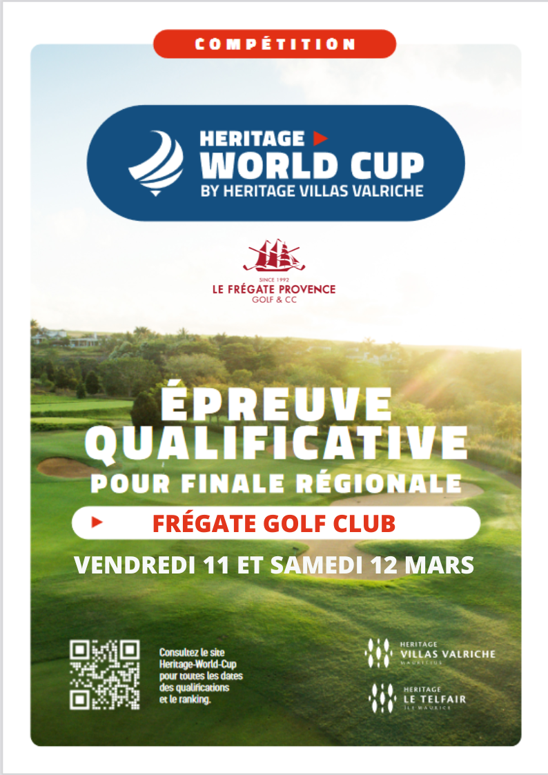 Heritage Wold Cup au Golf de Fregate