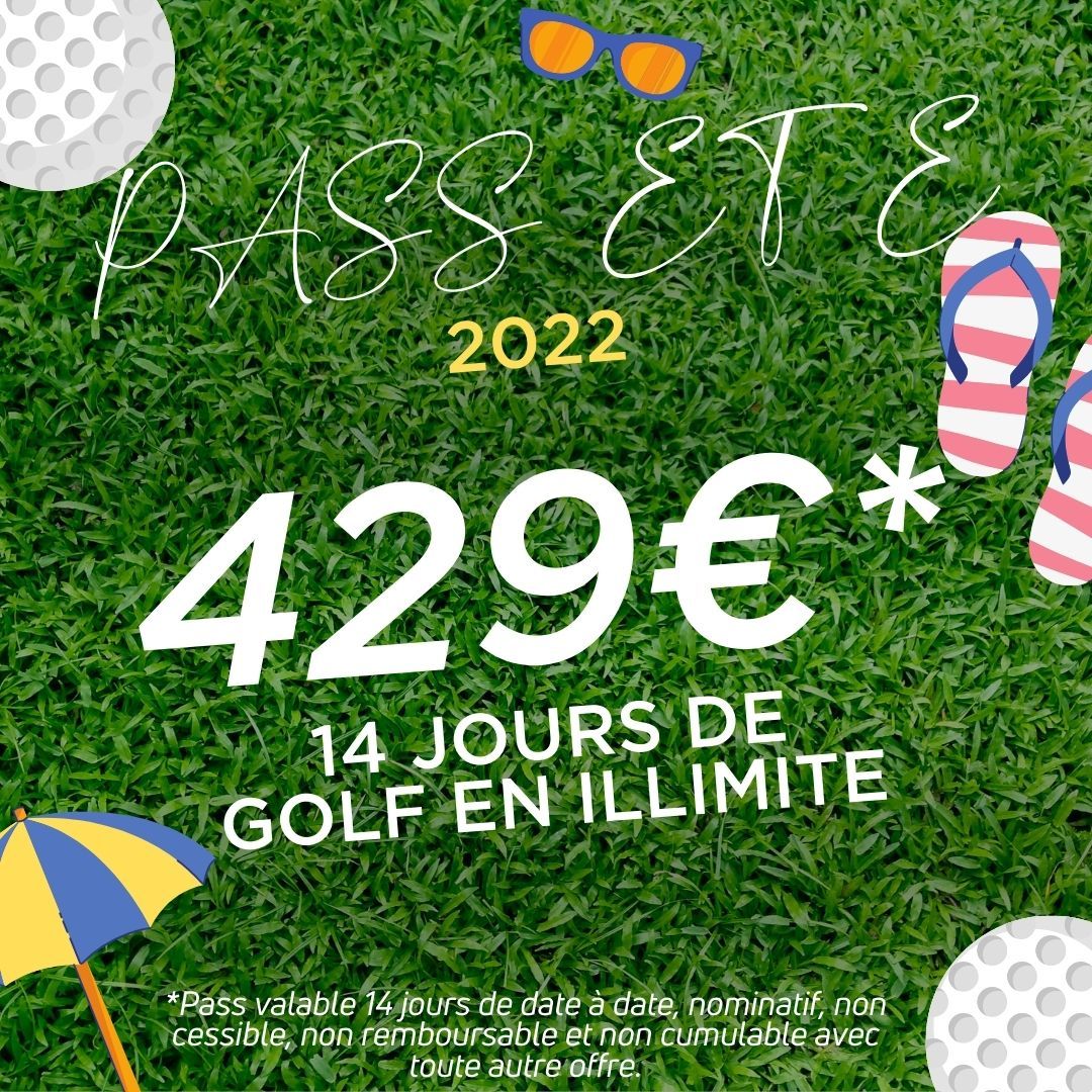 Golfez a volonté pendant l'été!