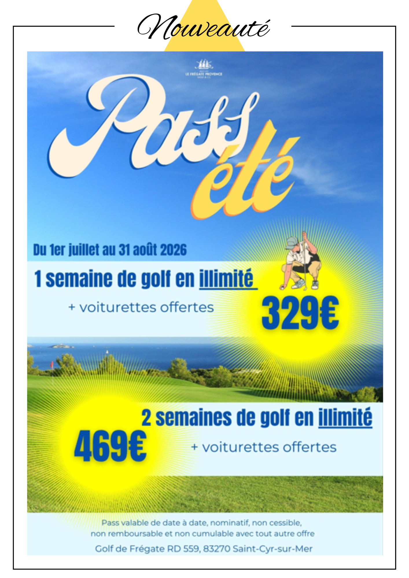 Pass été 2026