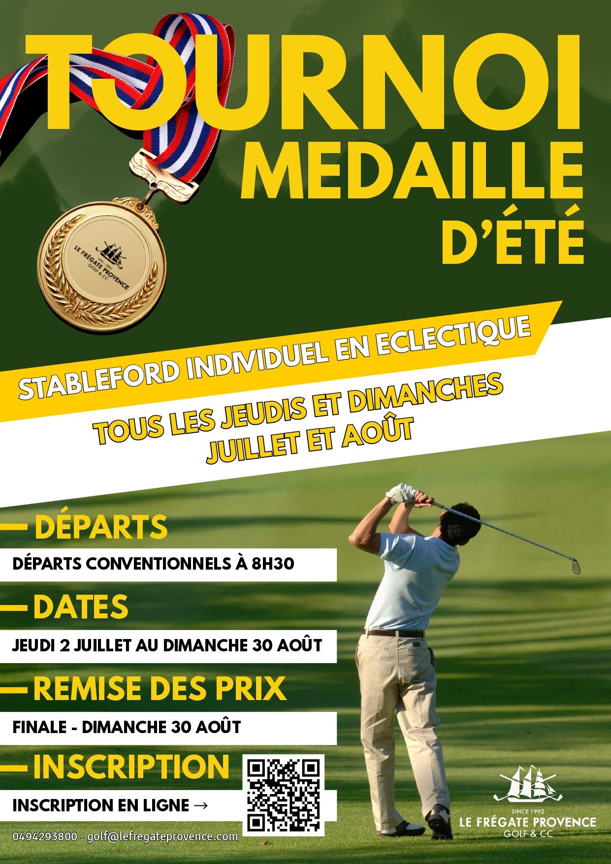 Médaille d'été : encore 4 dates pour améliorer votre index