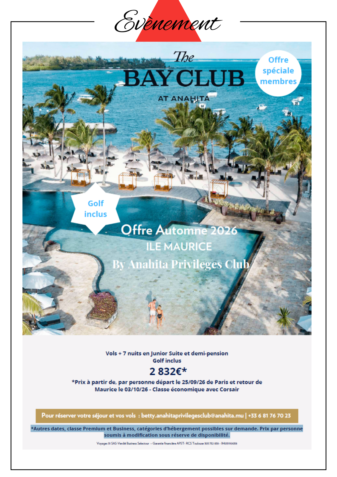 ✈Offre Exclusive : Ile Maurice✈