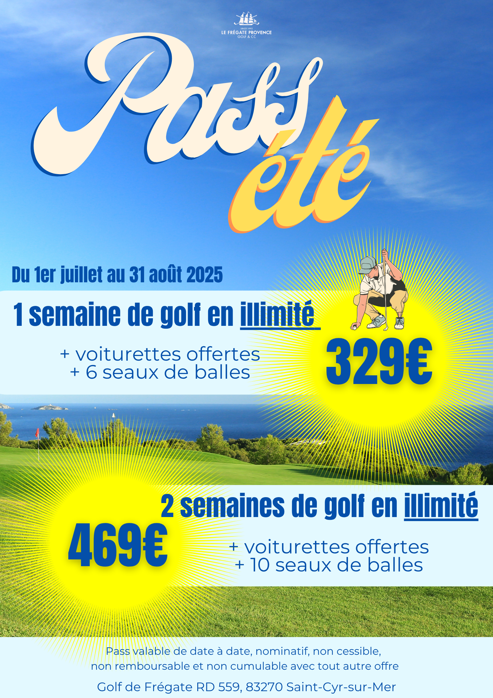 Profitez de la chaleur de l'été pour ... jouer à volonté!