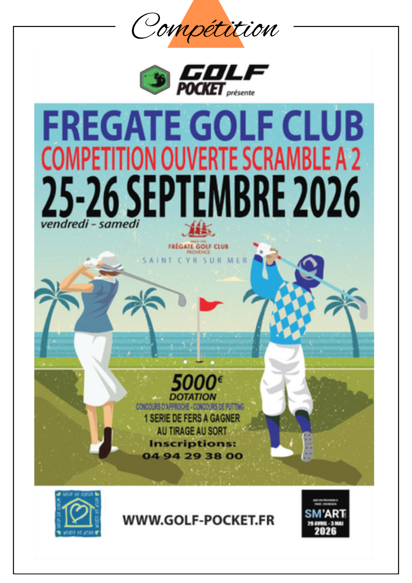 COMPETITION GOLF POCKET
